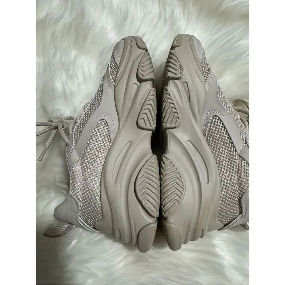 Steve Madden Possession trainers in Greige sneakers 6.5